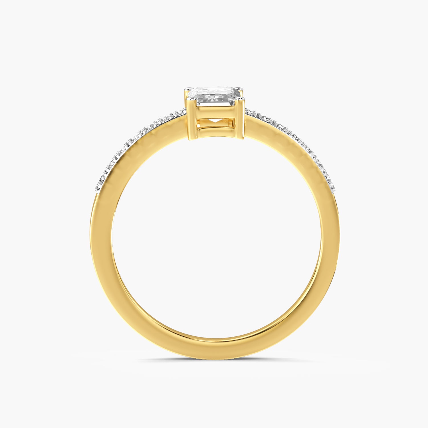 Elara Emerald Lab-Grown Diamond Ring