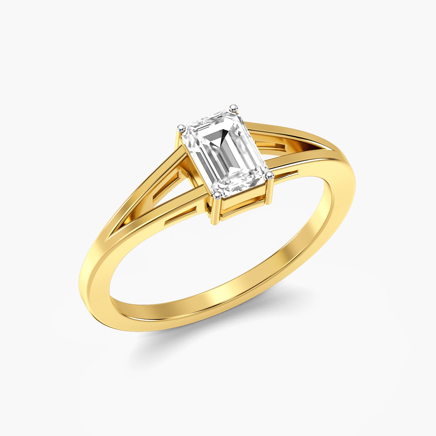 Lumine Emerald Cut Ring