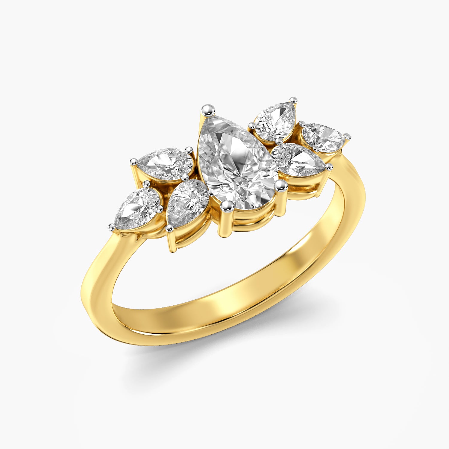 Liora Pear Designer Ring