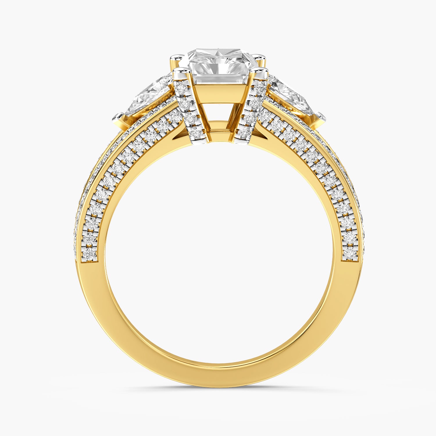 Aurora Radiant Lab Grown Diamond Ring