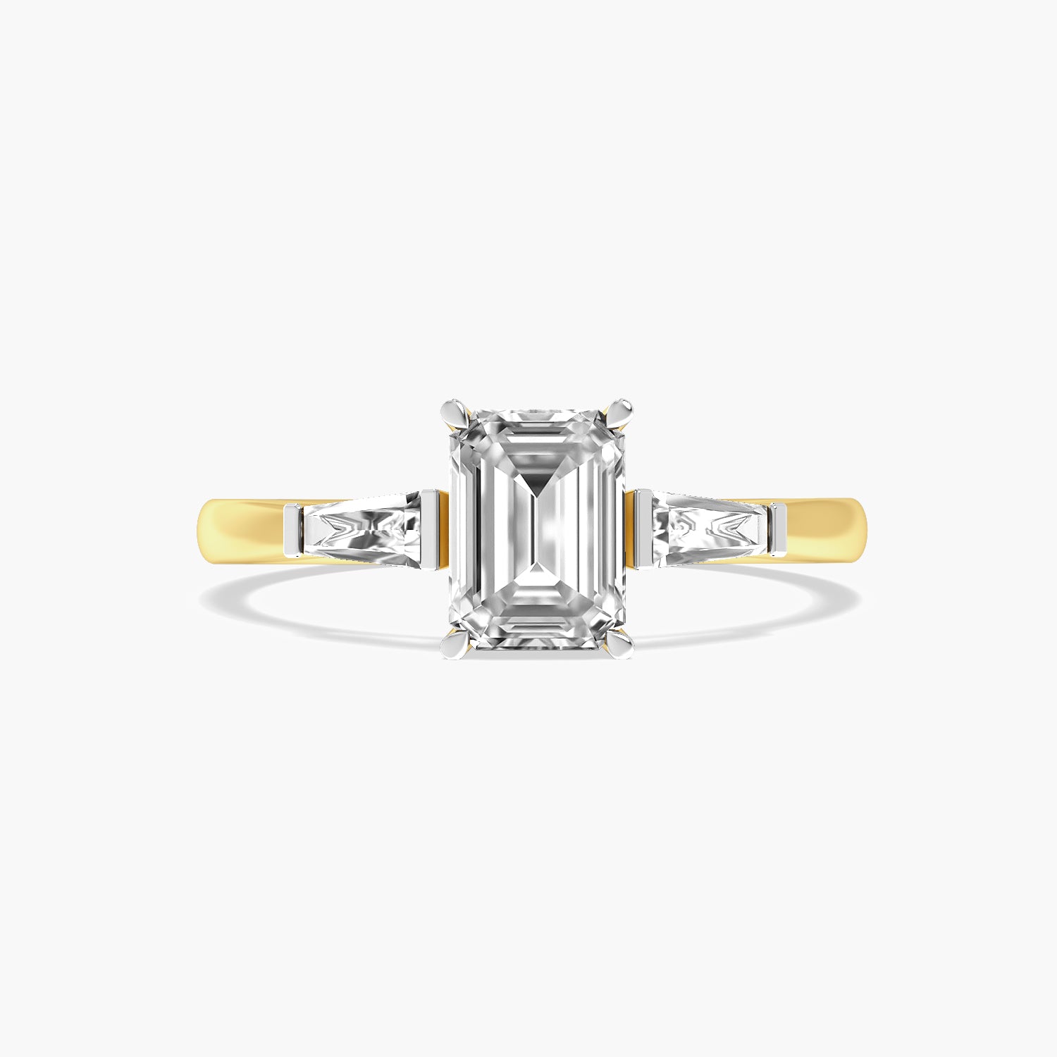 Elara Emerald Trio Ring