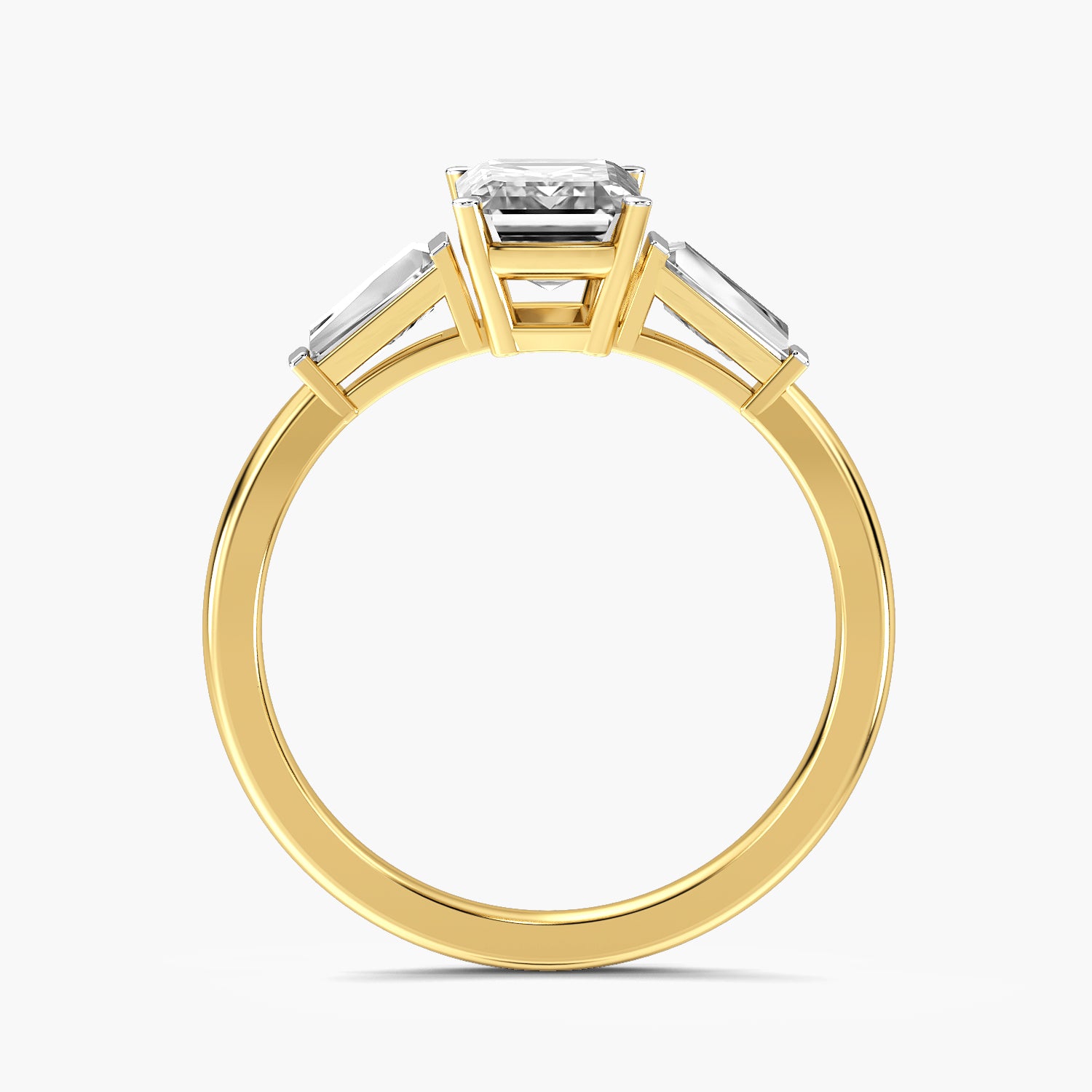 Elara Emerald Trio Ring