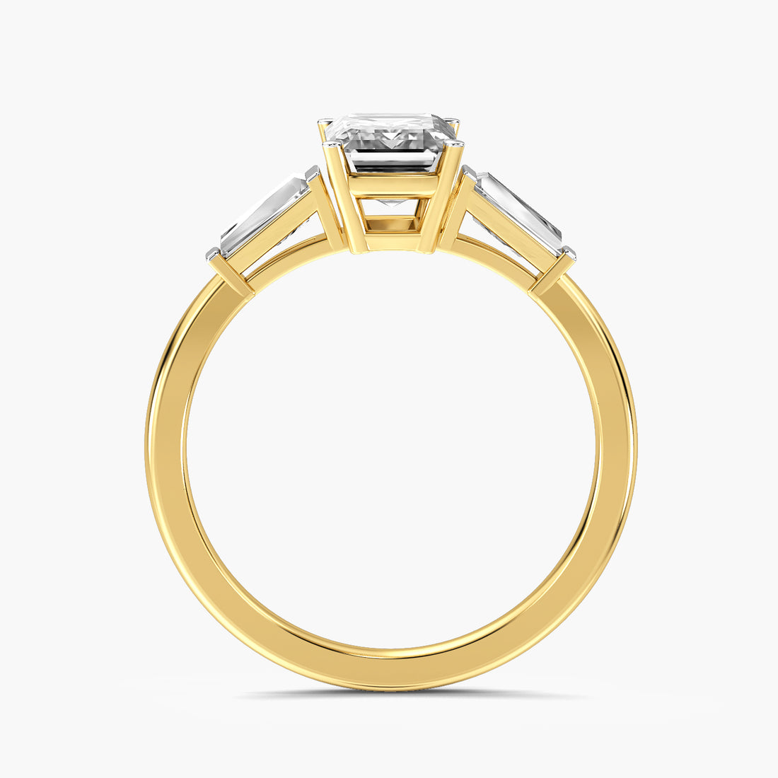 Elara Emerald Trio Ring