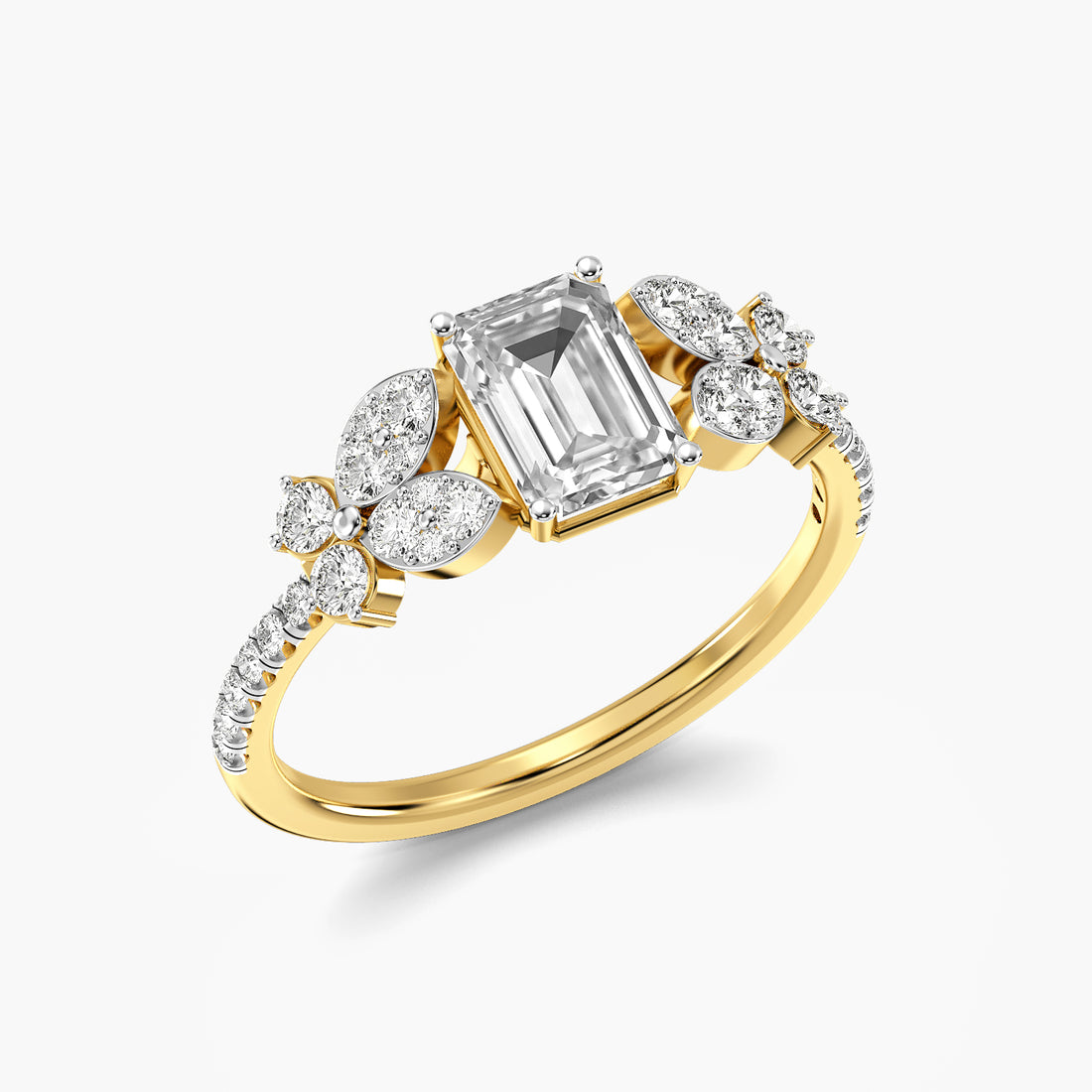 Seren Emerald Radiance Ring