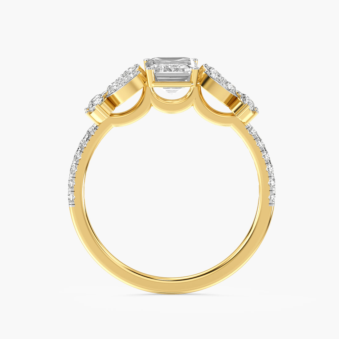 Seren Emerald Radiance Ring