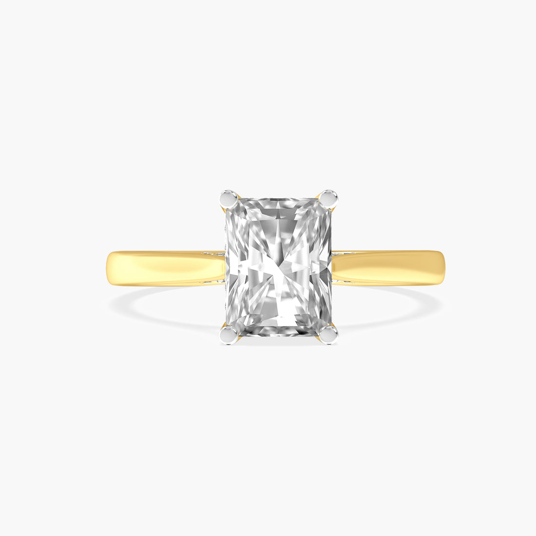 Radiant Arch Lab Grown Diamond Ring
