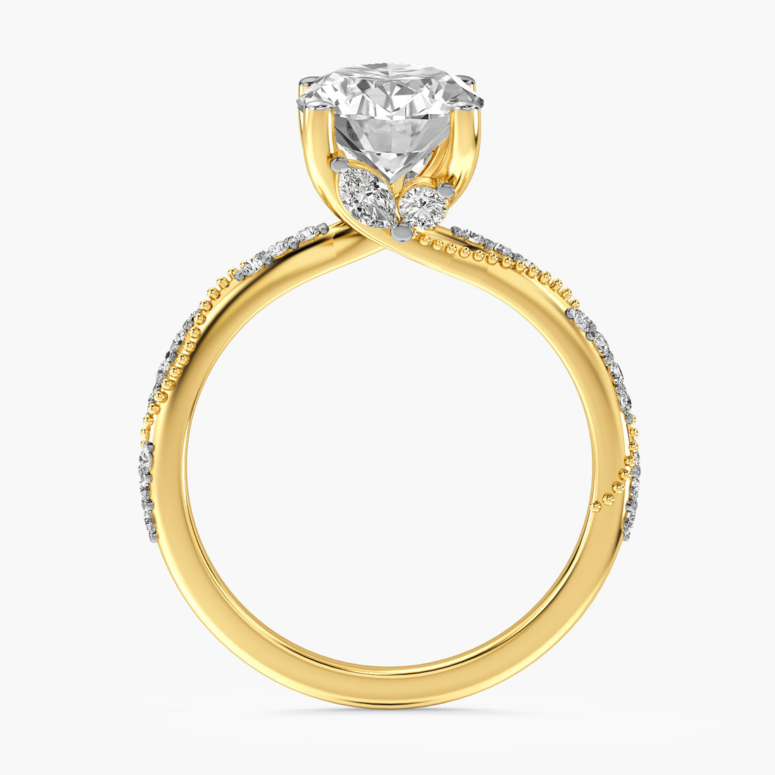 Elara Oval Lab Grown Diamond Ring
