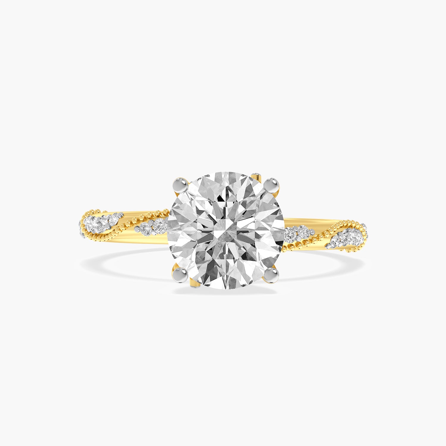Nova Round Lab Grown Diamond Ring