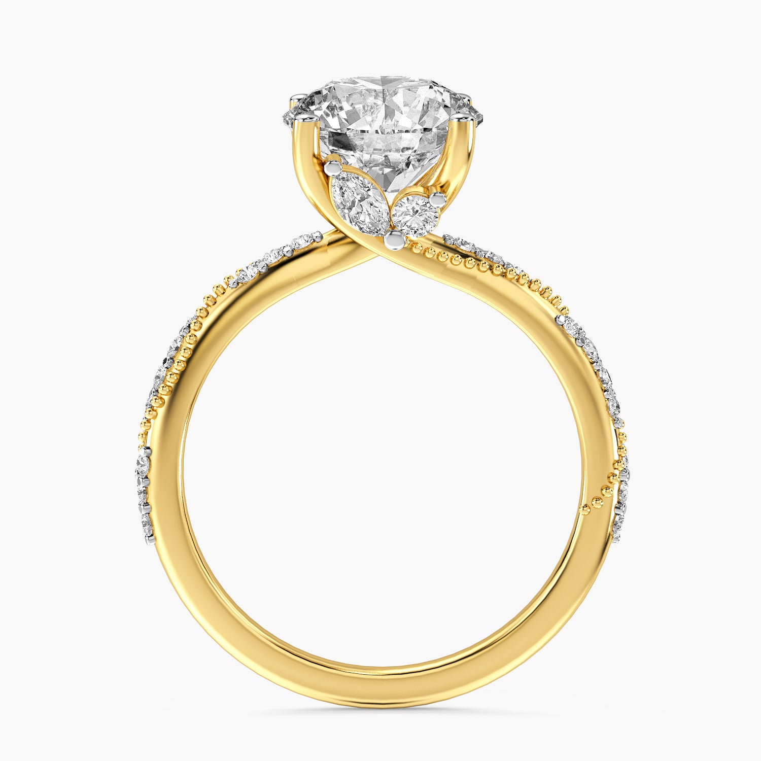 Nova Round Lab Grown Diamond Ring