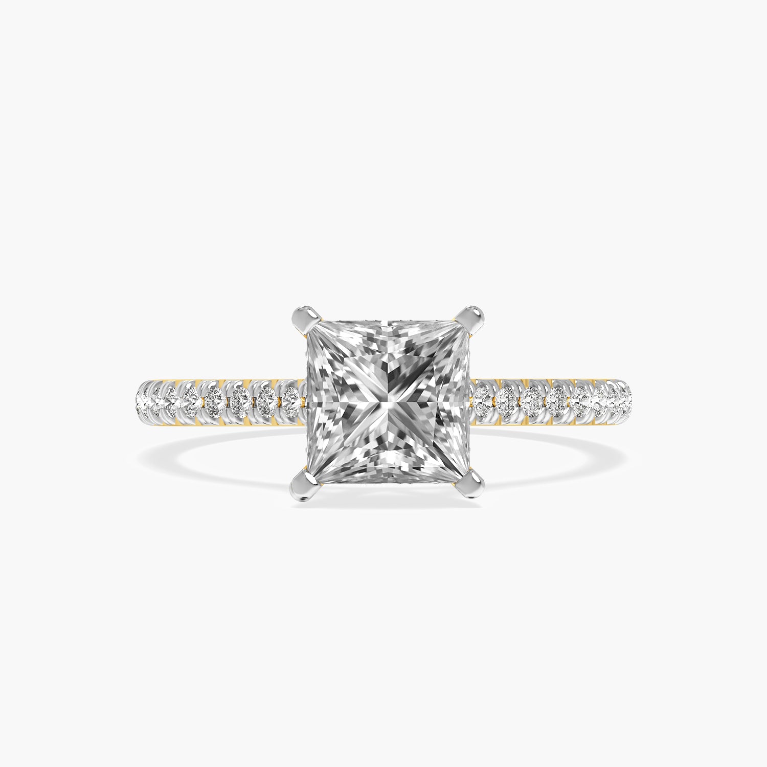 Lyra Princess Lab Grown Diamond Ring