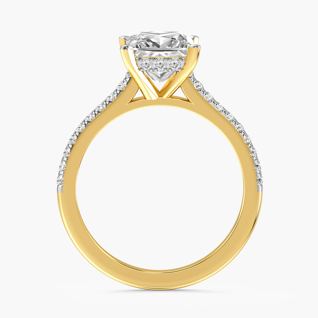 Lyra Princess Lab Grown Diamond Ring
