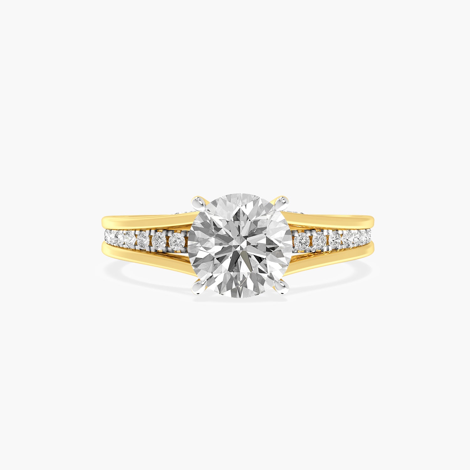 Celeste Round Lab-Grown Diamond Ring