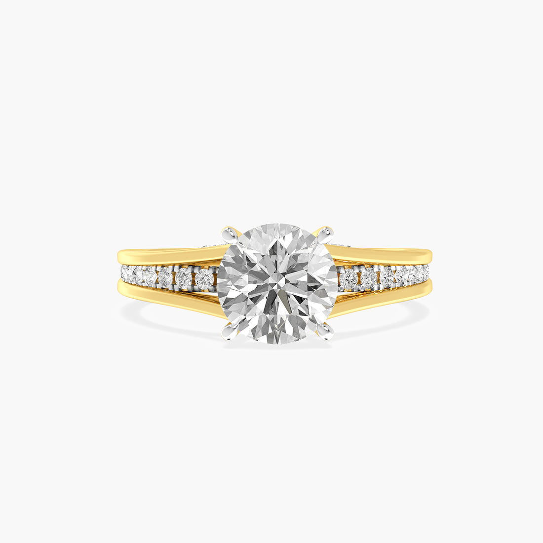 Celeste Round Lab-Grown Diamond Ring