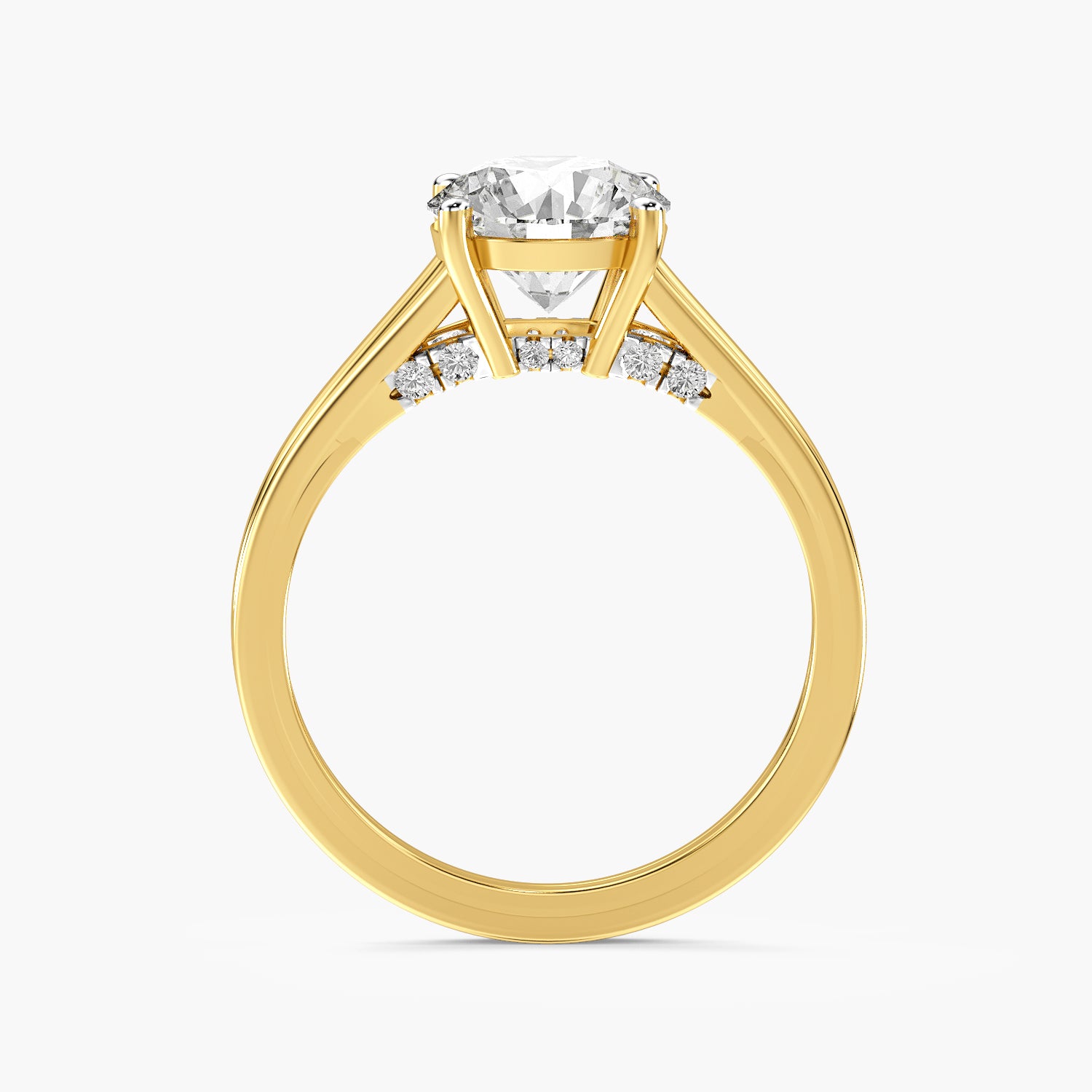 Celeste Round Lab-Grown Diamond Ring