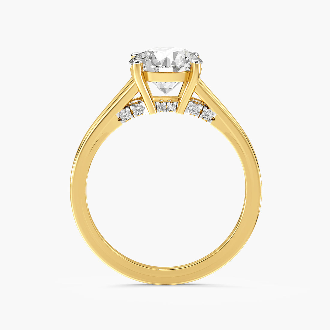 Celeste Round Lab-Grown Diamond Ring