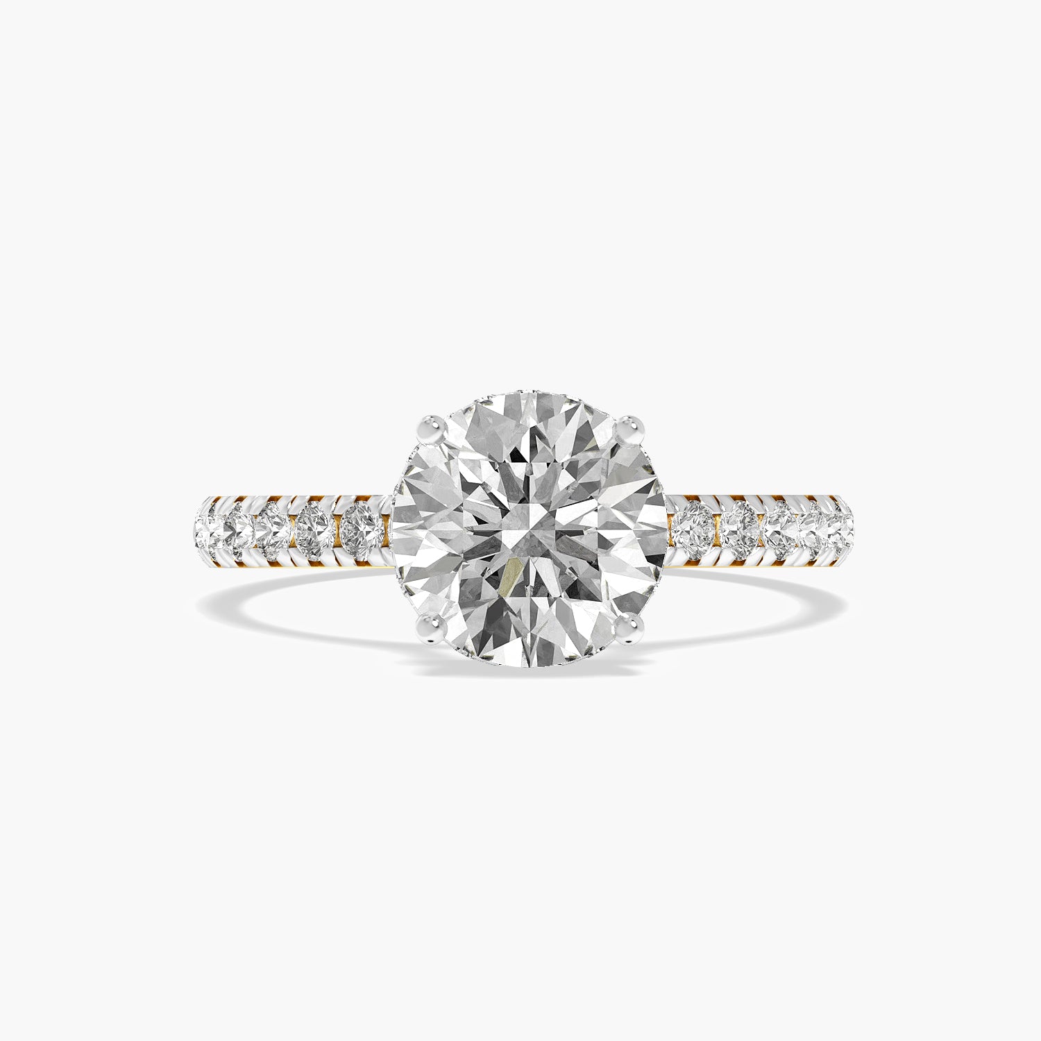 Celeste Round Lab Grown Diamond Ring