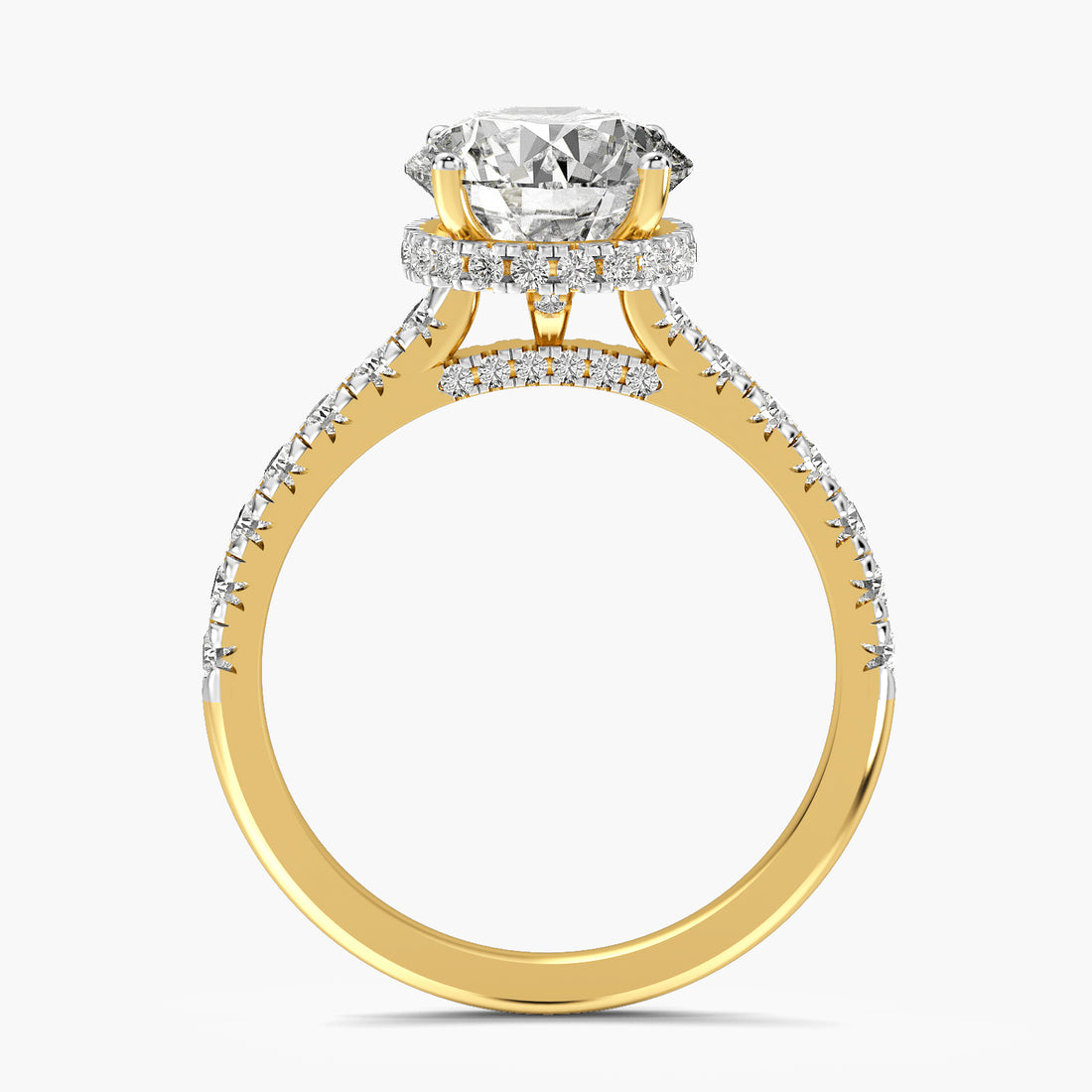 Celeste Round Lab Grown Diamond Ring