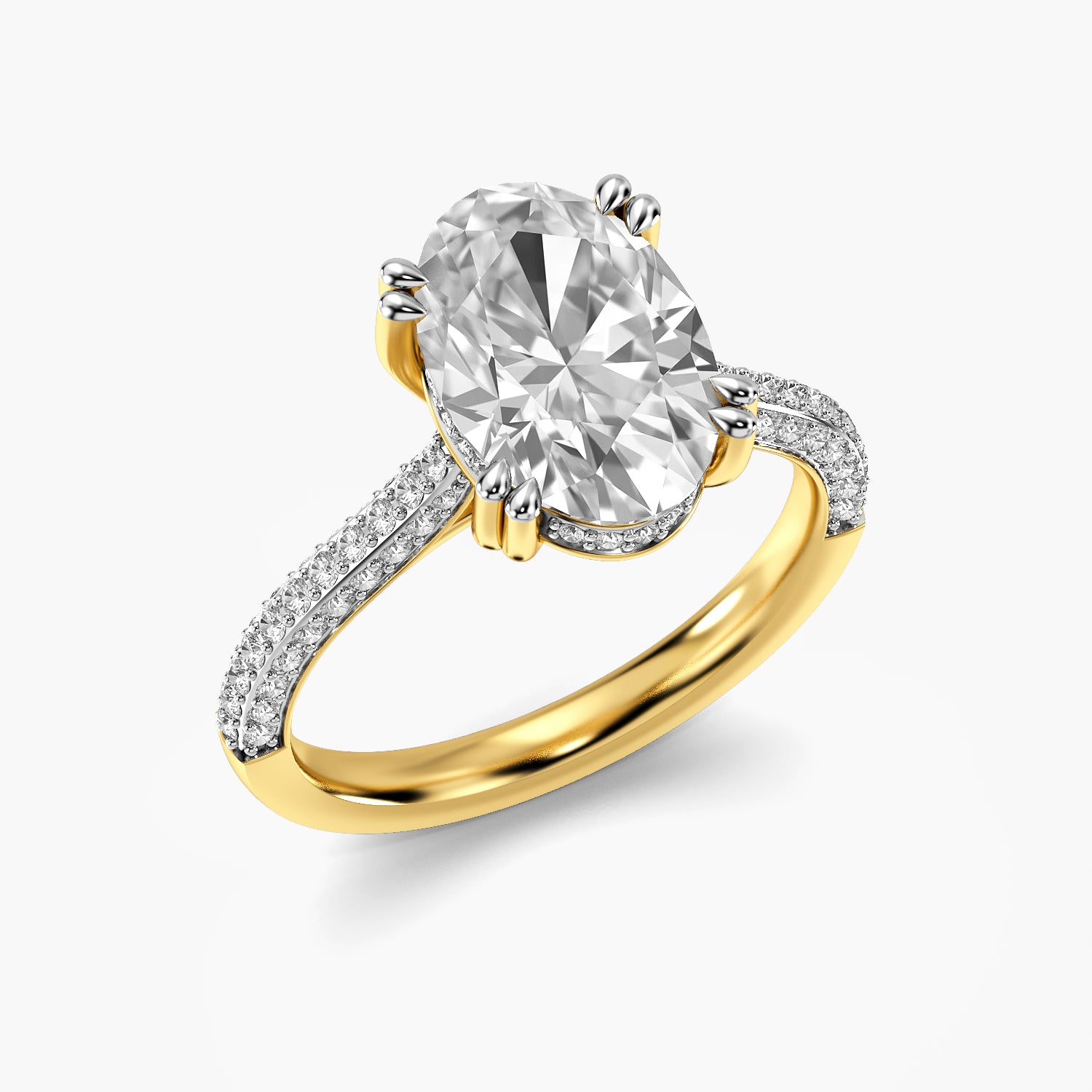 Moena Elara Oval Lab-Grown Diamond Ring