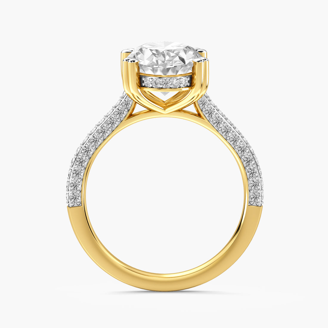 Moena Elara Oval Lab-Grown Diamond Ring