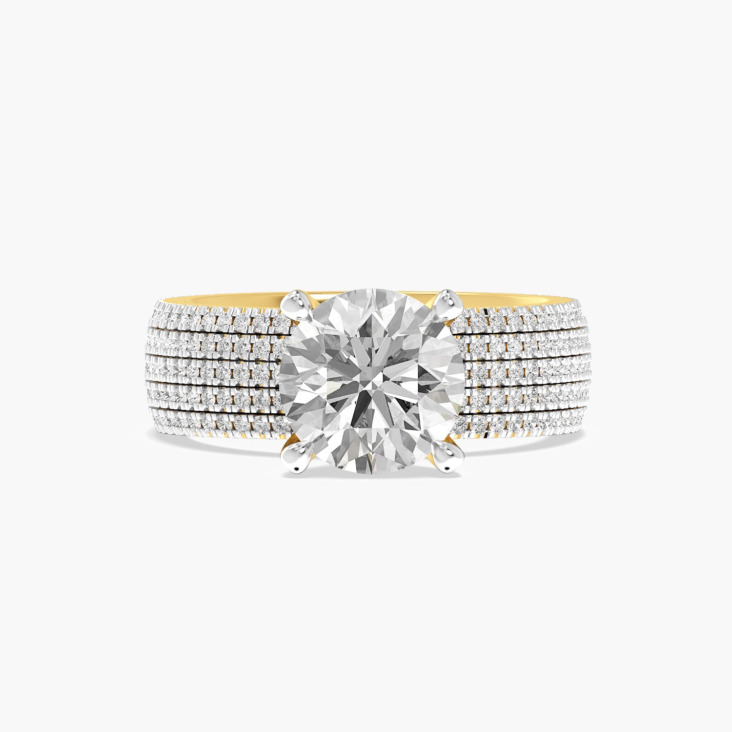 Moena Royale Pavé Lab Grown Diamond Ring