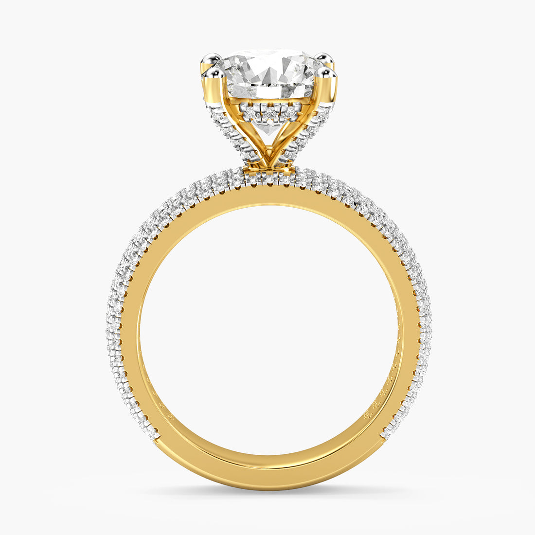 Moena Royale Pavé Lab Grown Diamond Ring