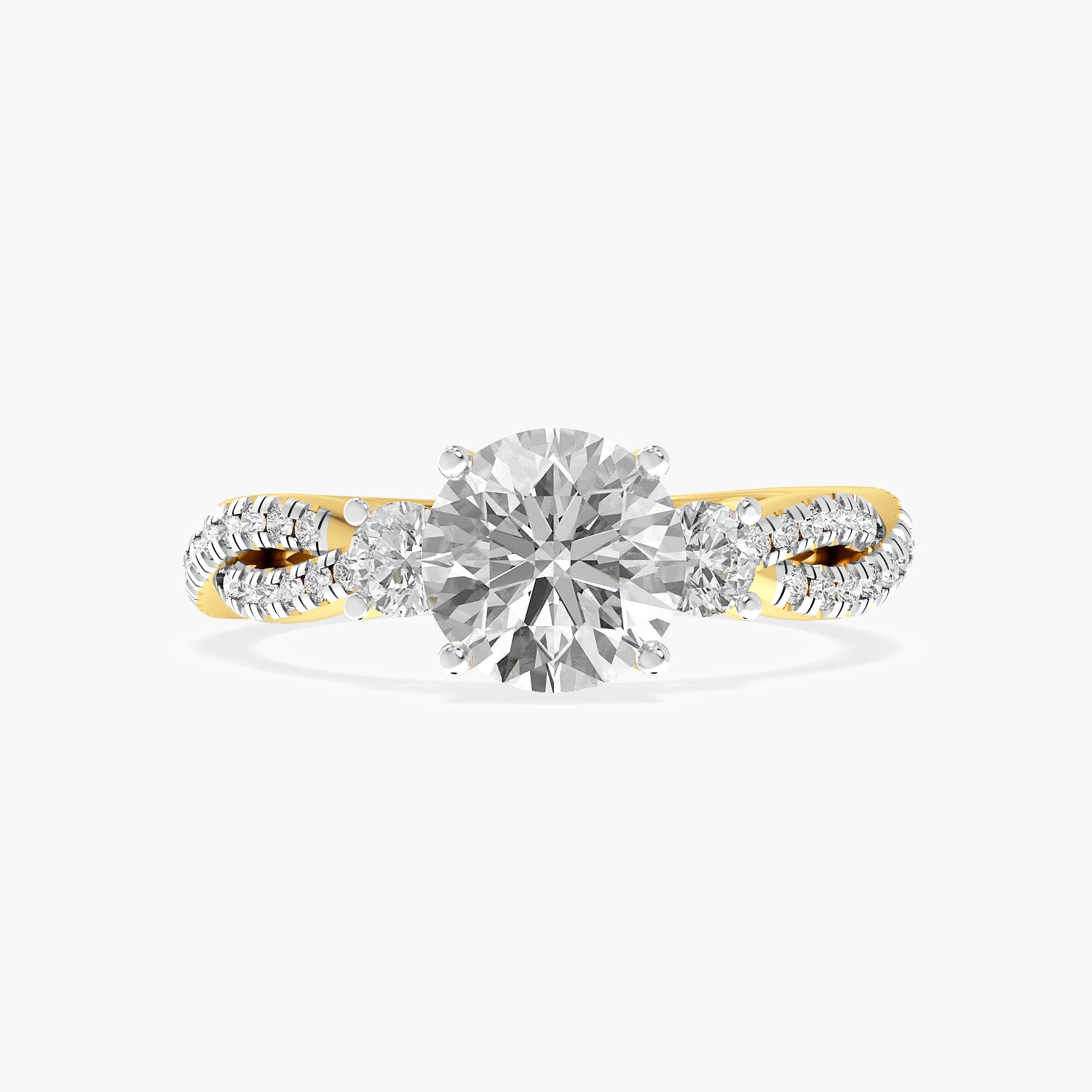 Elara Round Lab-Grown Diamond Ring