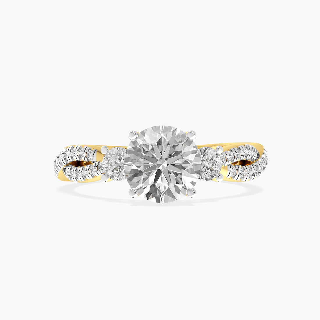 Elara Round Lab-Grown Diamond Ring