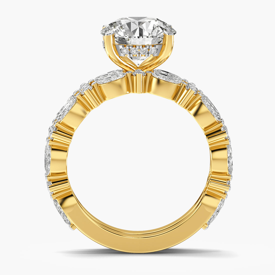 Celeste Cluster Lab Grown Diamond Ring