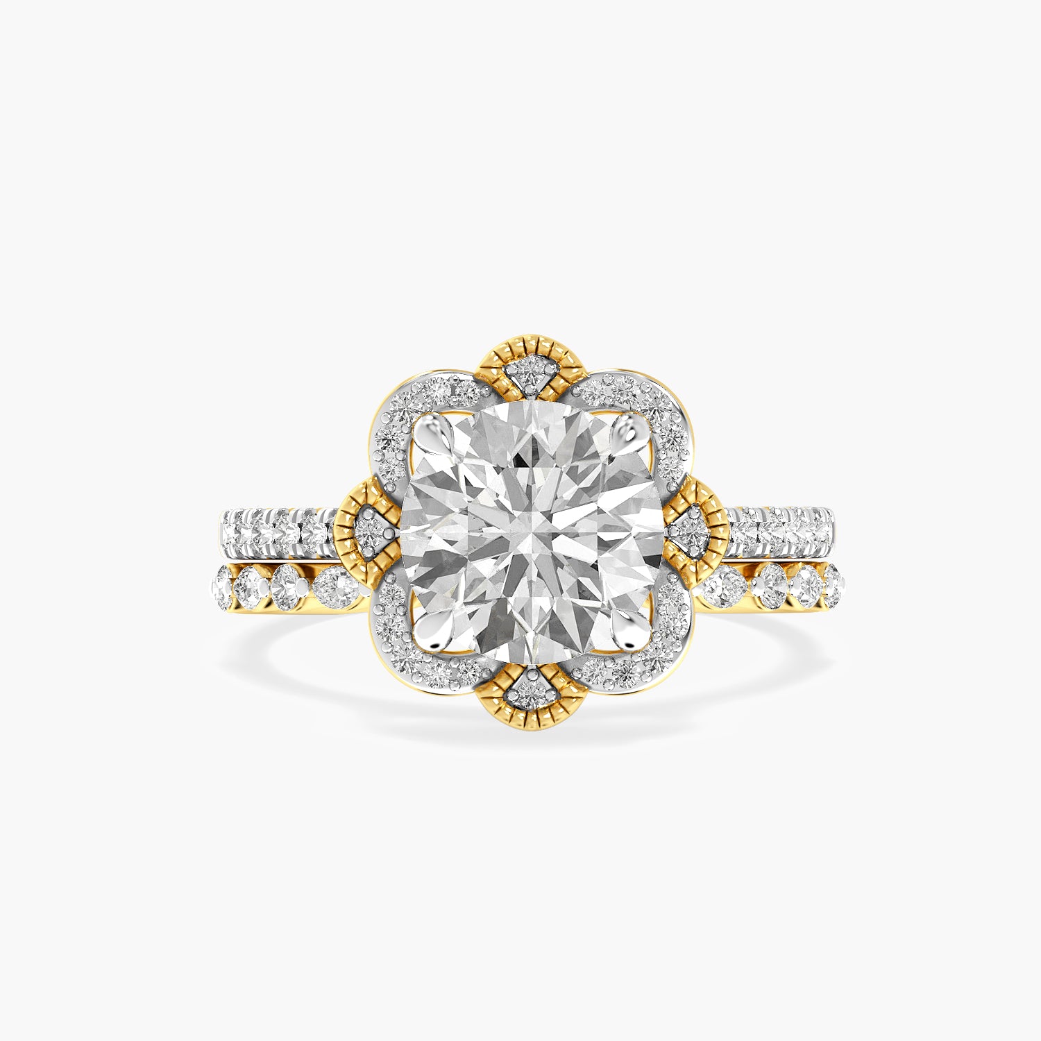 Blossom Halo Lab-Grown Diamond Ring