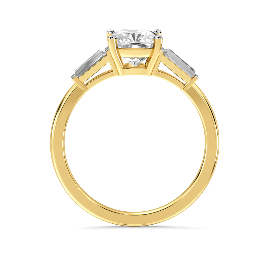 Velisse Art Deco Cushion Ring