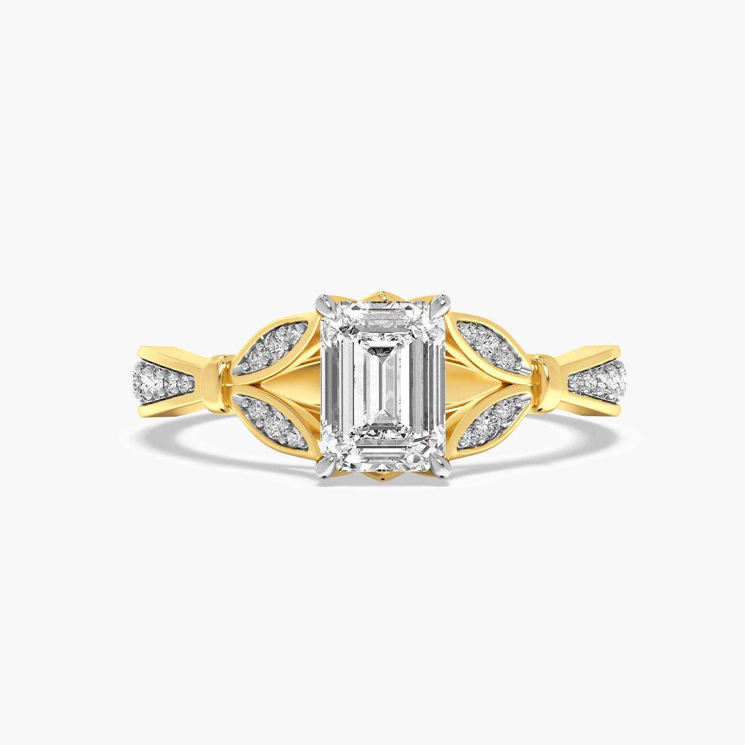 Aurielle Emerald Grace Ring