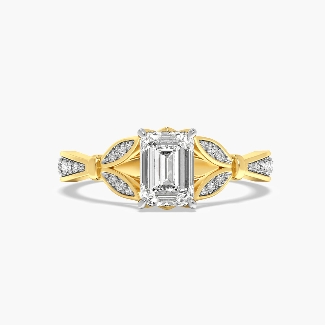 Aurielle Emerald Grace Ring