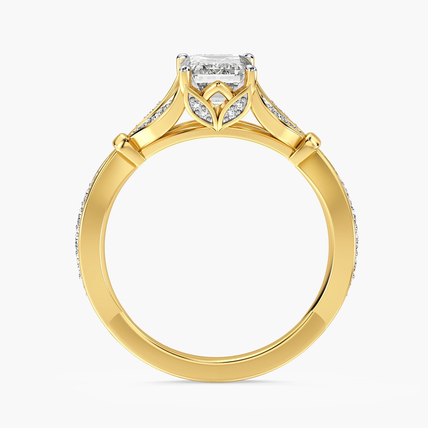 Aurielle Emerald Grace Ring
