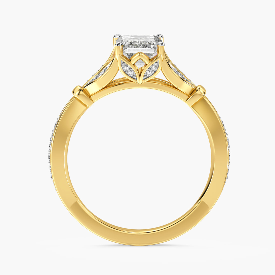 Aurielle Emerald Grace Ring