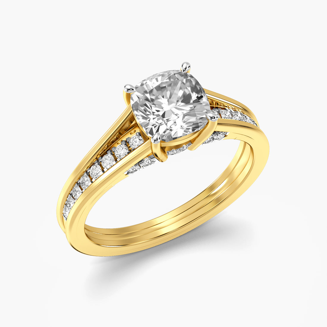 Celara Cushion Diamond Ring