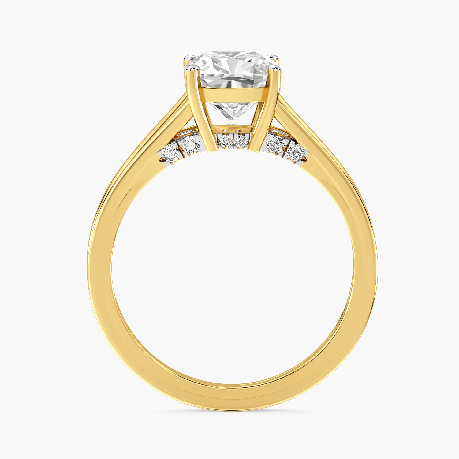 Celara Cushion Diamond Ring