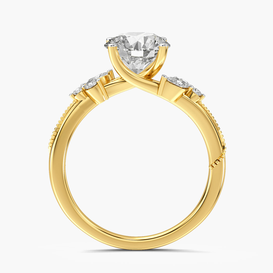 Moena Bloom Diamond Bridal Ring Set