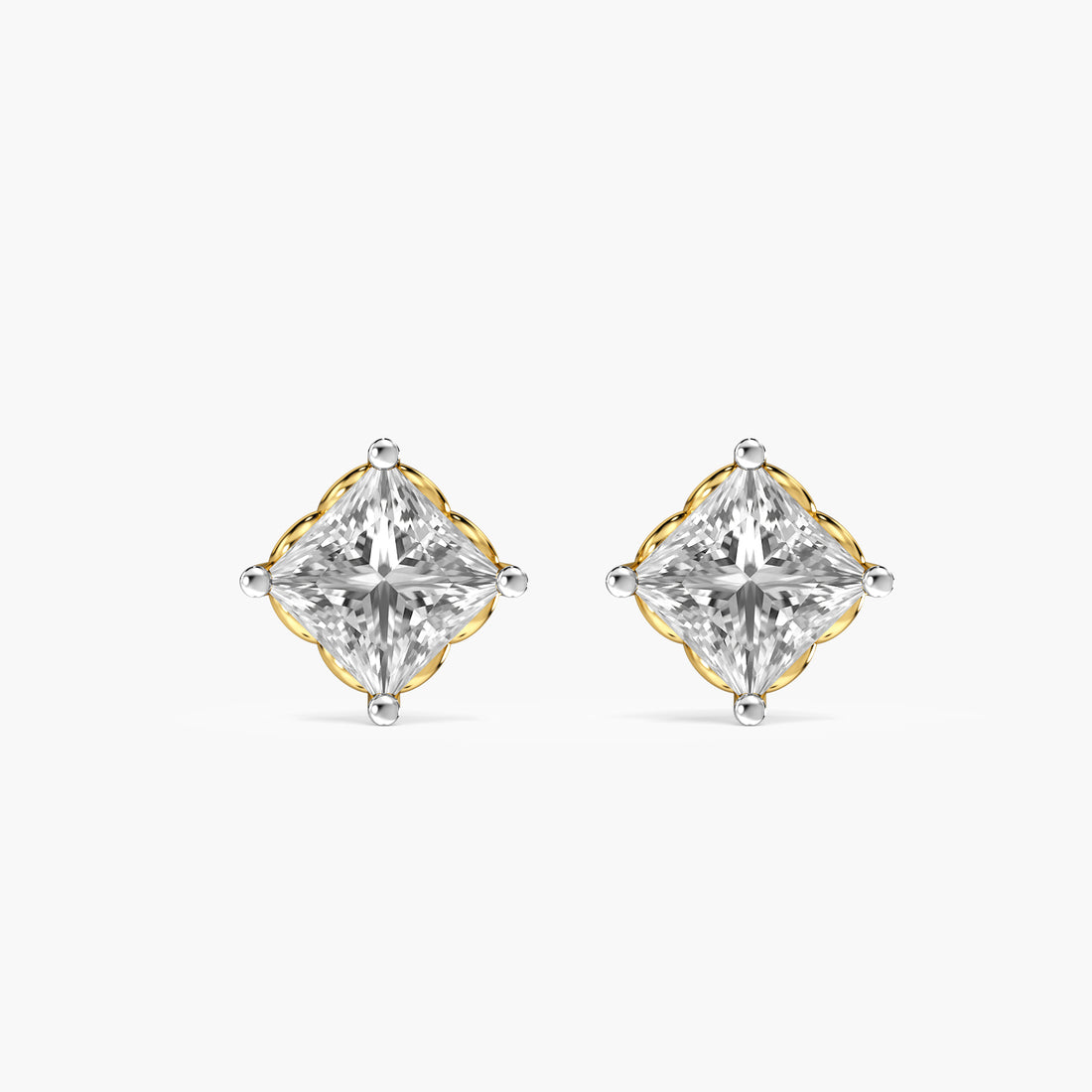 Classic Princess Lab-Grown Diamond Studs