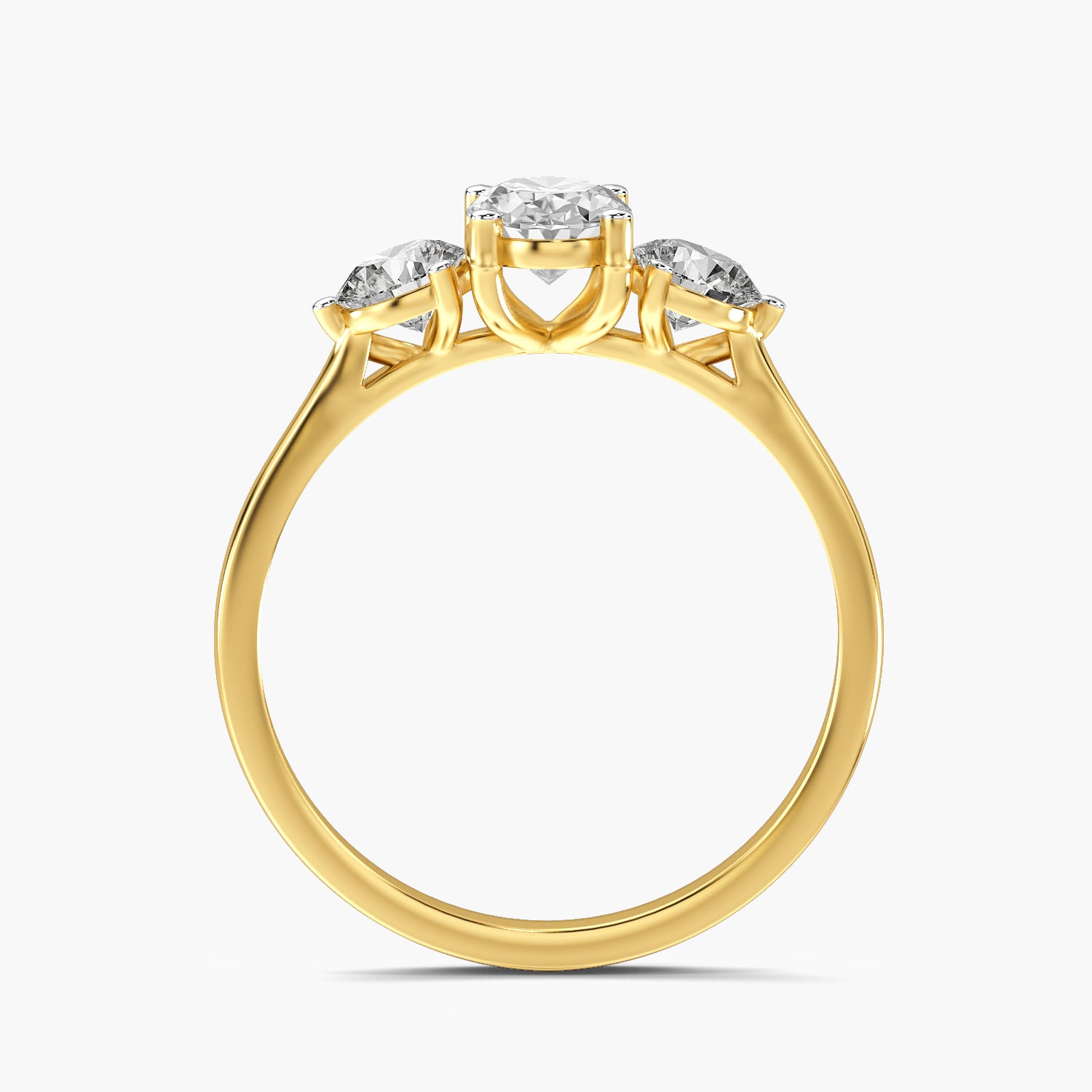 Elara Oval Trio Ring