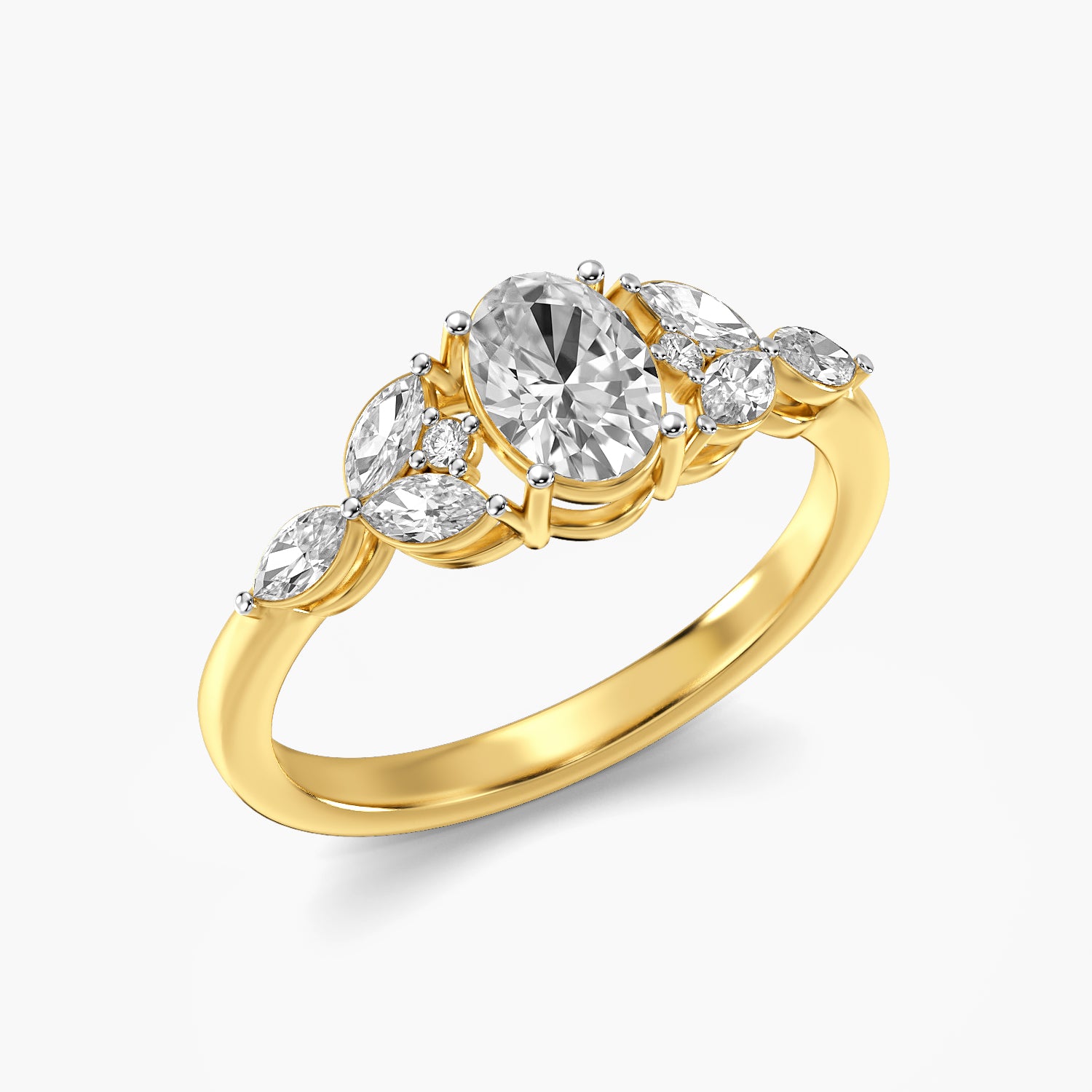 Liora Floral Diamond Ring