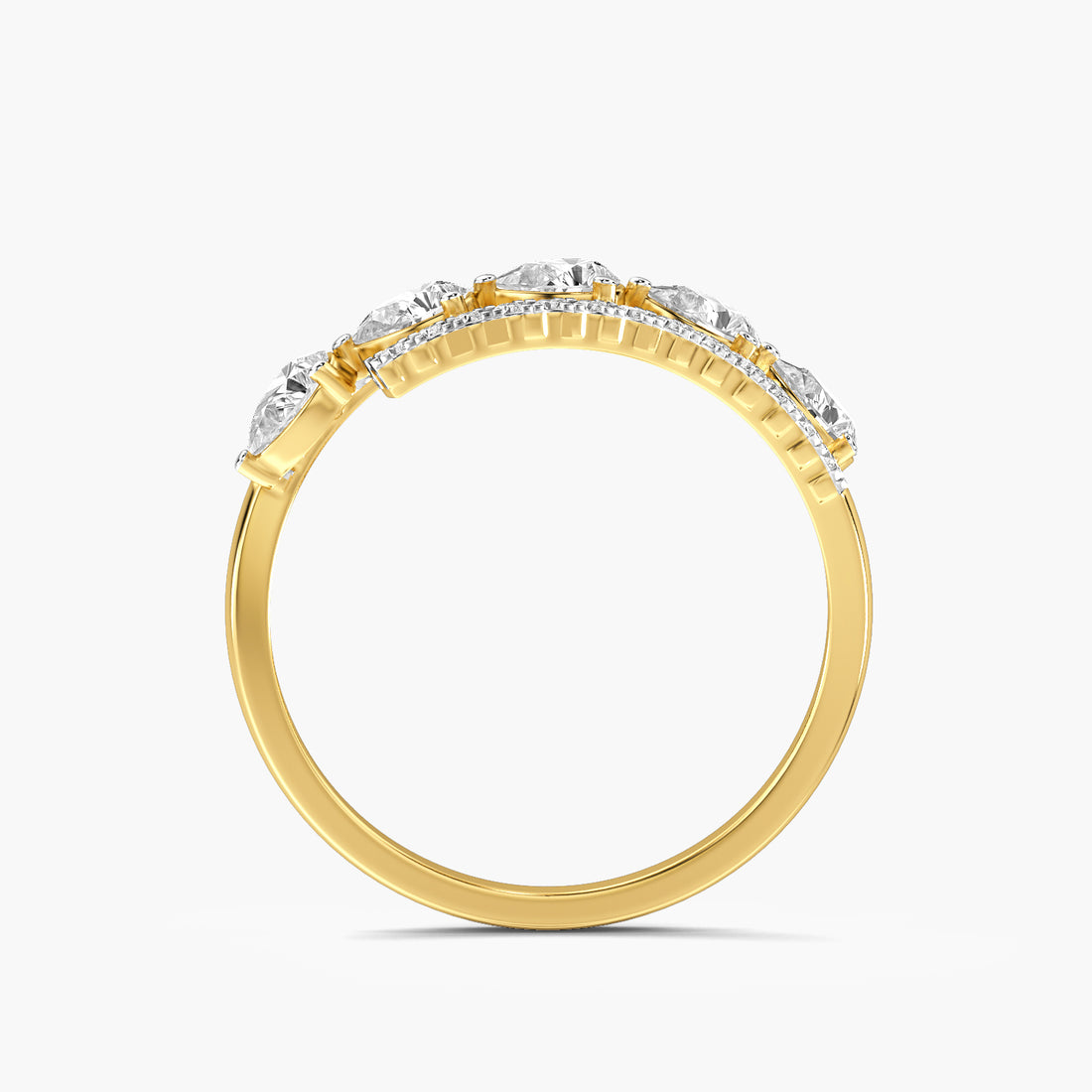 Seren Pear Diamond Ring