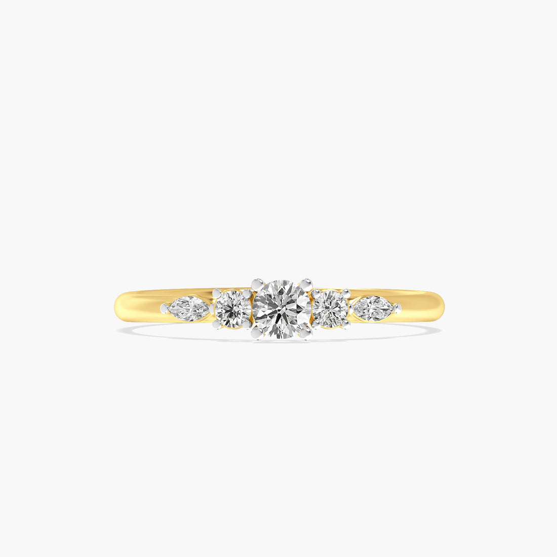 Celest Mixed Diamond Ring
