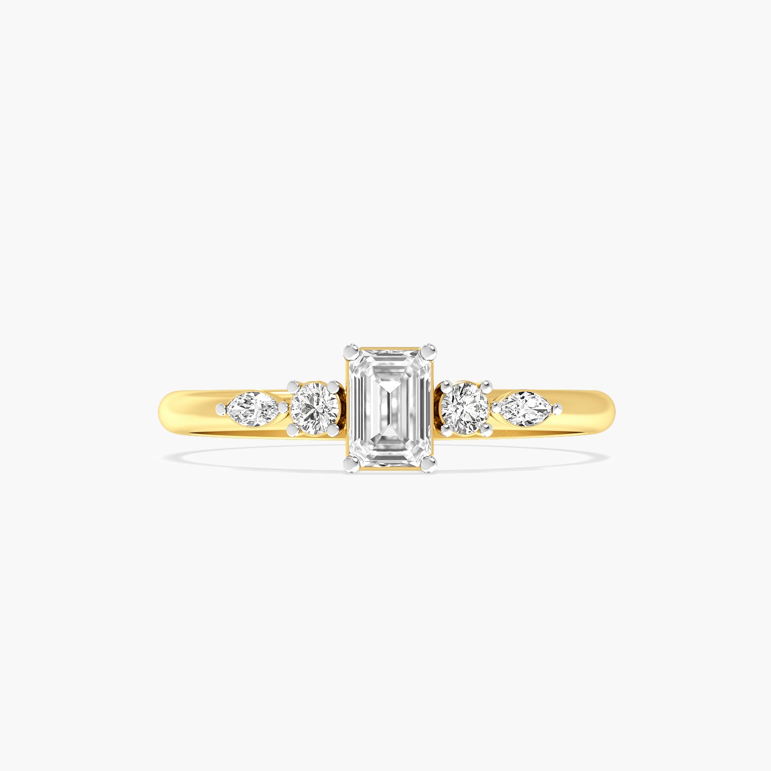 Velora Emerald Diamond Ring