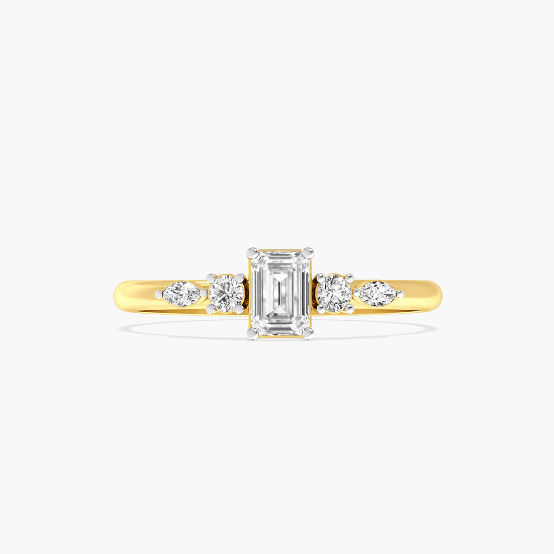 Velora Emerald Diamond Ring