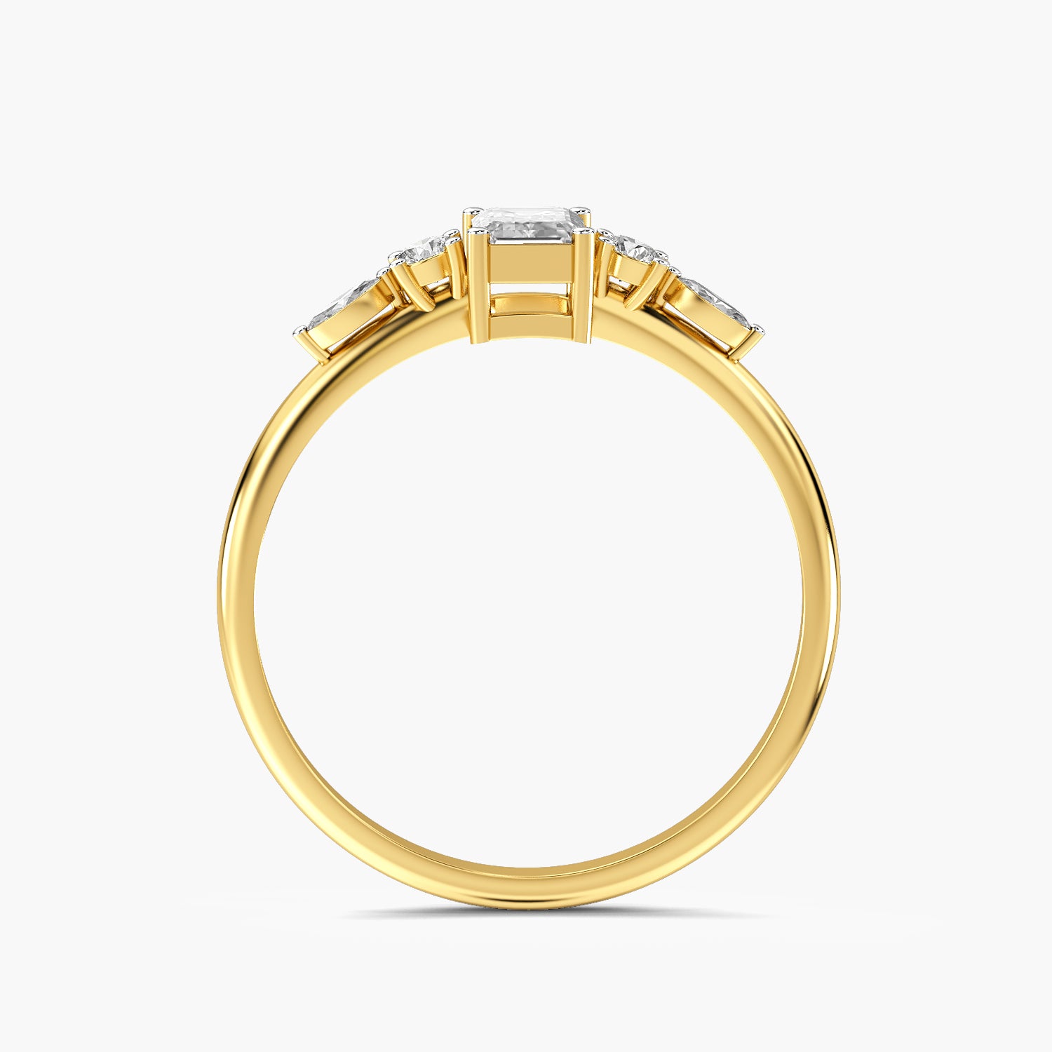 Velora Emerald Diamond Ring