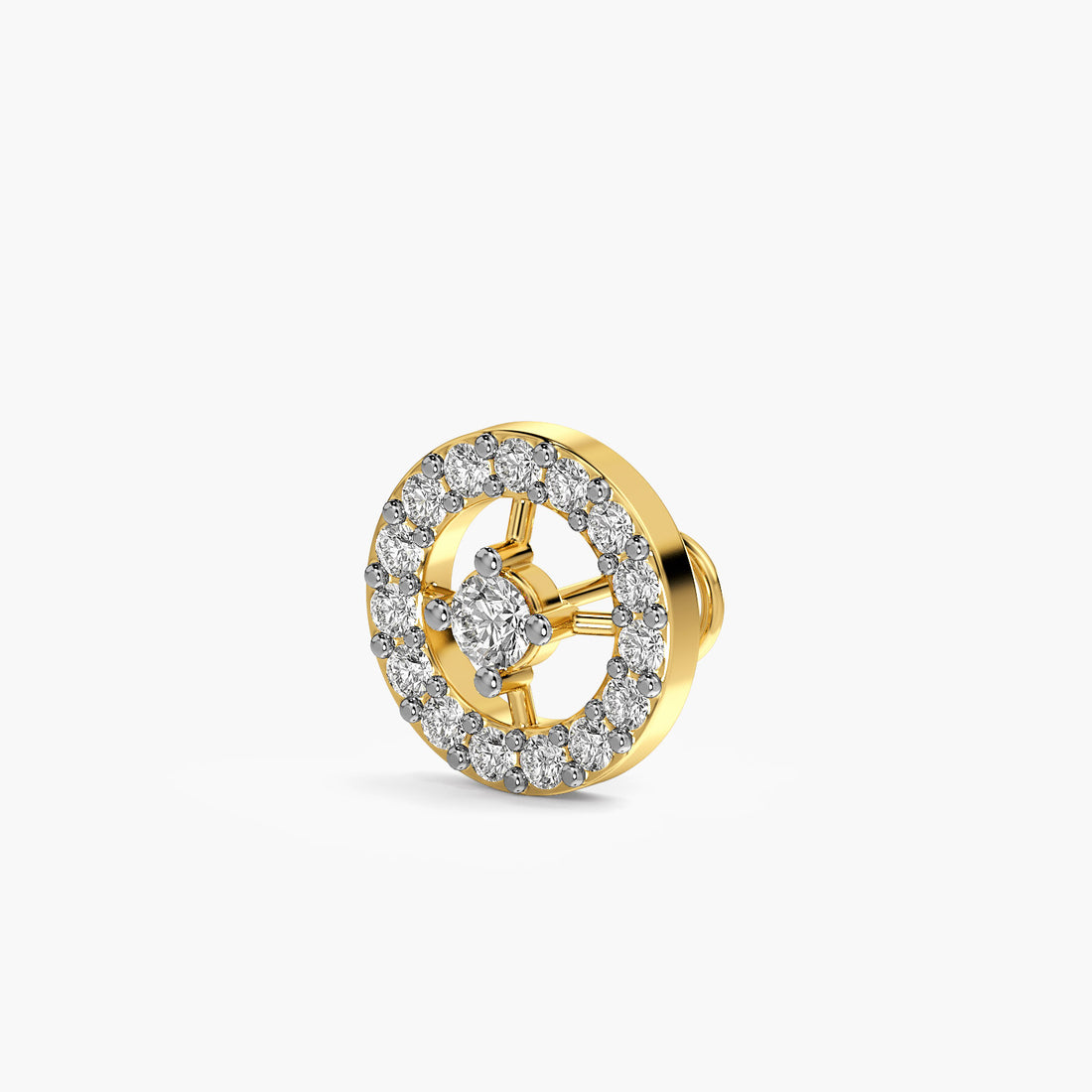 Celestial Halo Diamond Nosepin