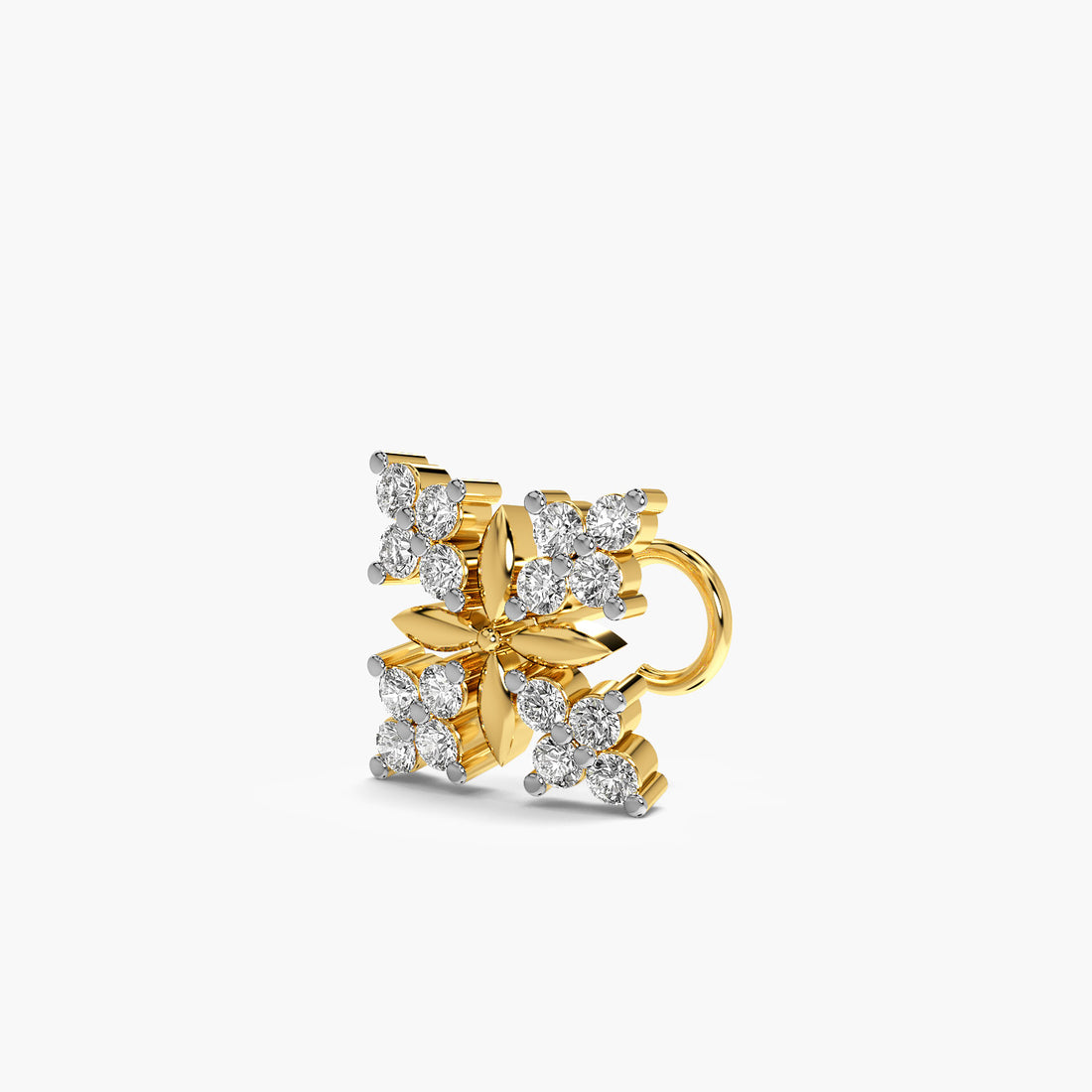Floret Lab-Grown Diamond Nosepin