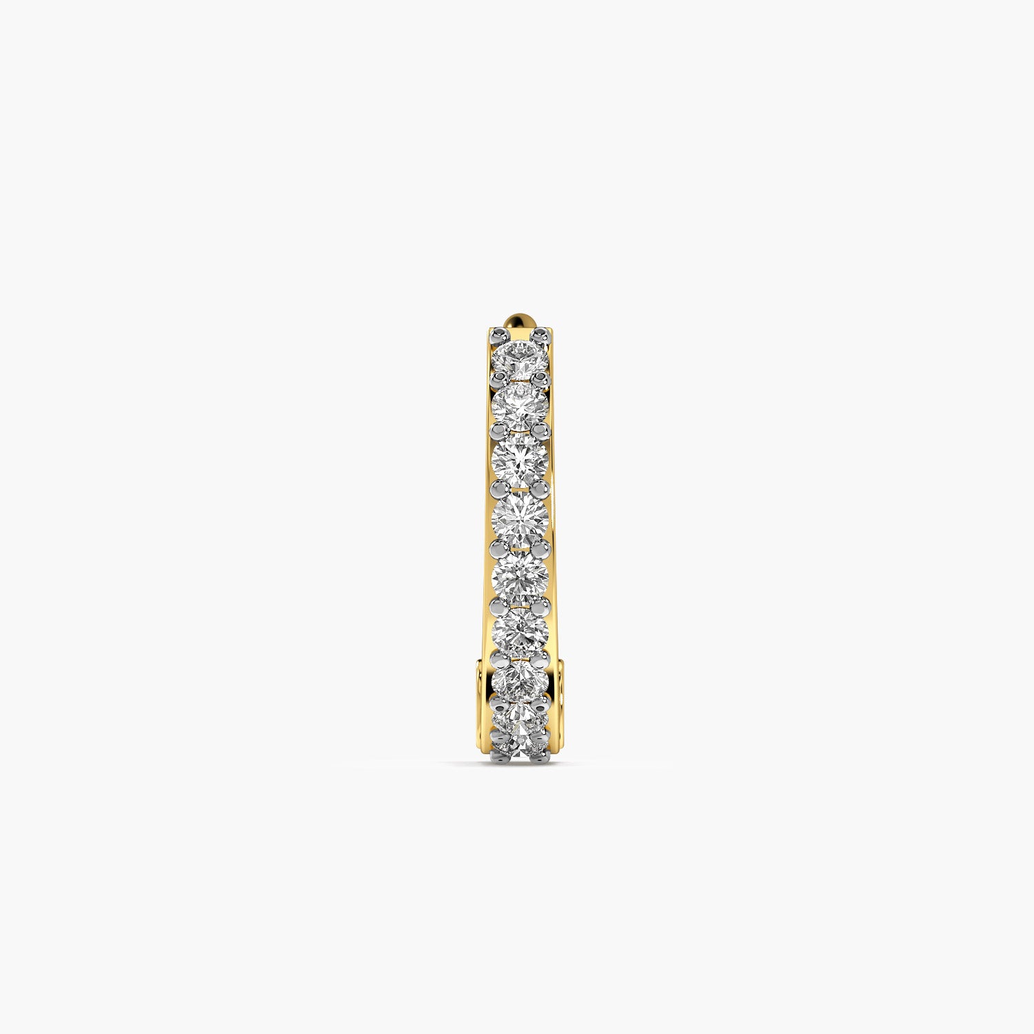 Elegant Line Lab-Grown Diamond Nosepin