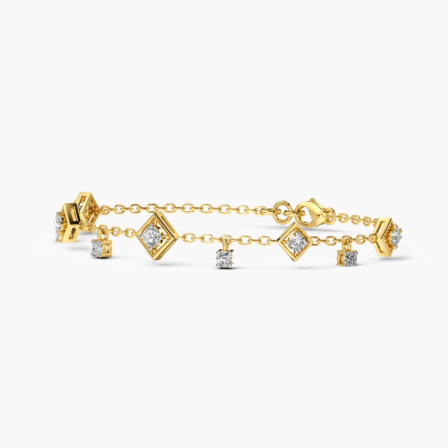 Geometric Charm Bracelet - Moena