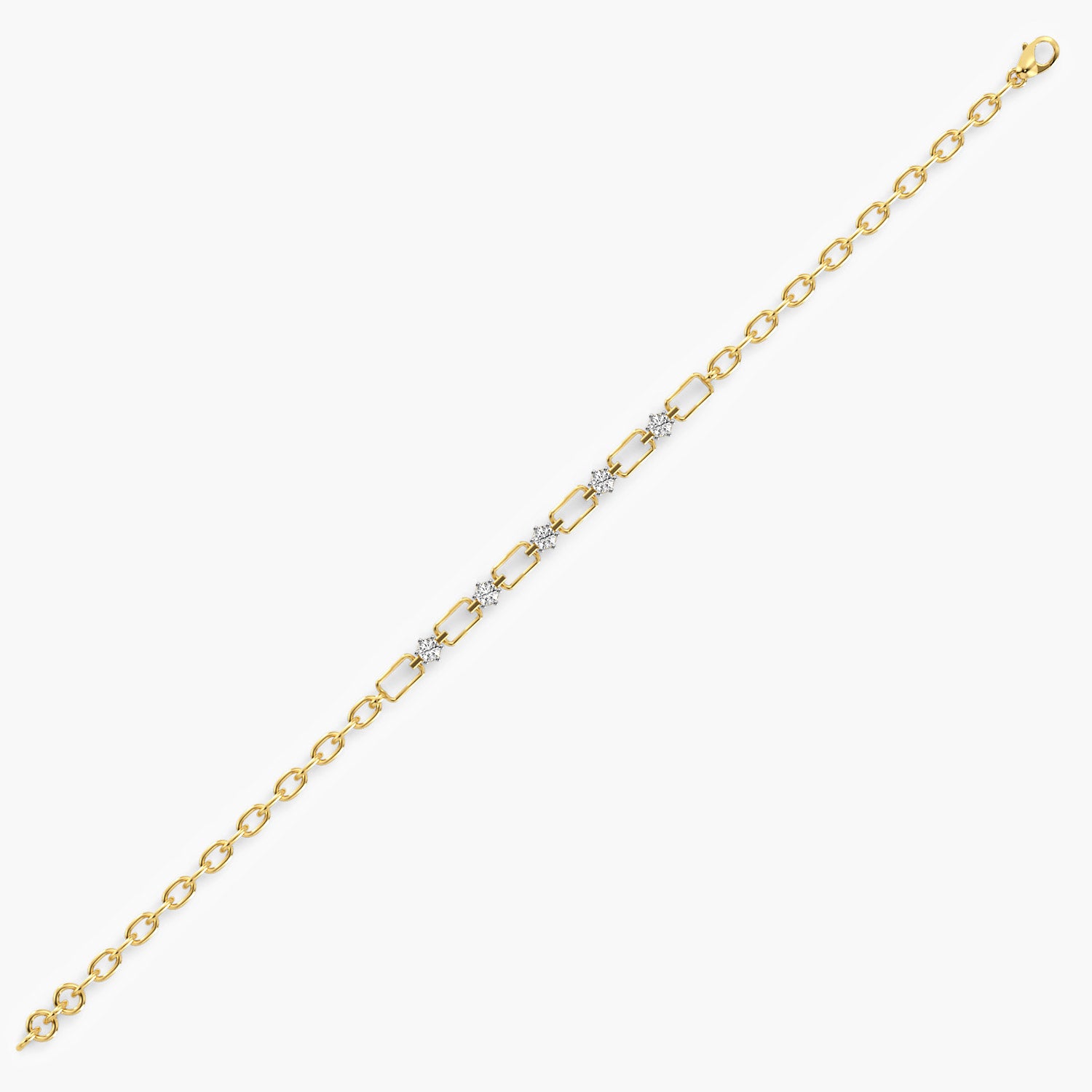 Linked Diamond Bracelet - Moena